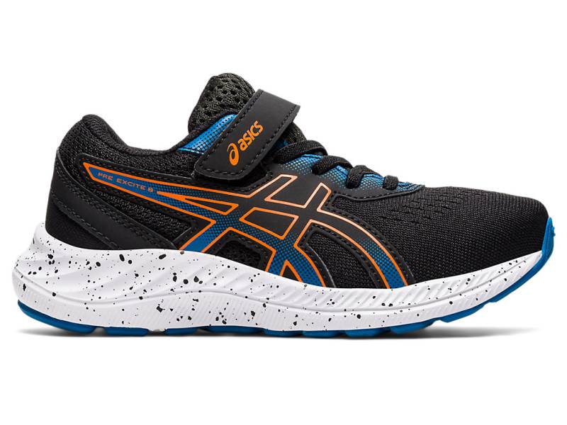 Sapatilhas Running Asics PRE EXCITE 8 PS Criança Pretas, 4611A426.063